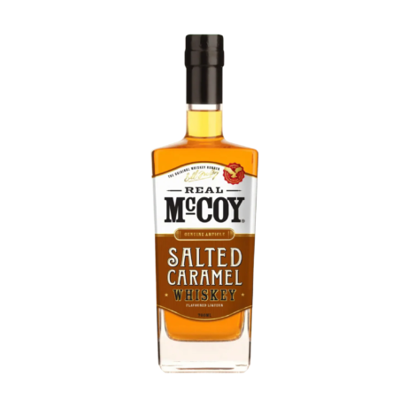Real McCoy Salted Caramel Whiskey 700ml Smooth Flavored Spirit Drink
