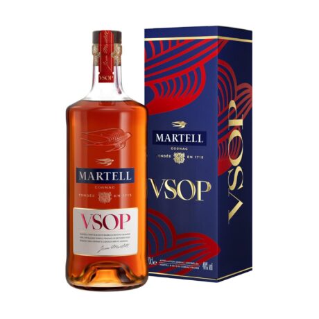 Martell VSOP Aged In Red Barrel Cognac 700mL French Brandy