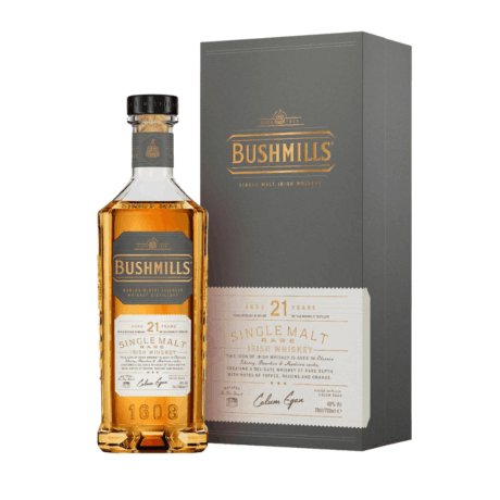 Bushmills 21 Year Old Rare Single Malt Irish Whiskey 700ml