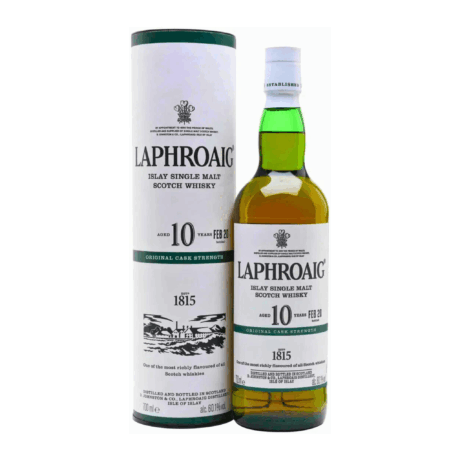 Laphroaig 10 Year Old Cask Strength Islay Single Malt Whisky